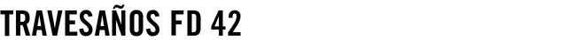 Travesaños FD 42